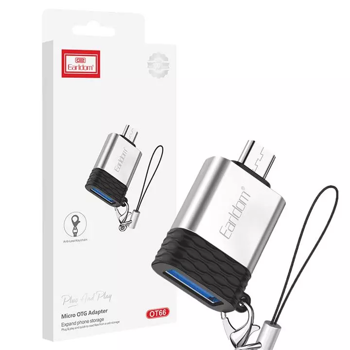 مبدل USB به میکرو یو‌اس‌بی ارلدام مدل OT66