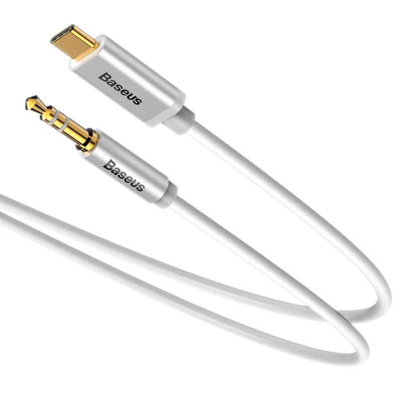 کابل تبدیل USB-C به AUX باسئوس مدل CAM01-02
